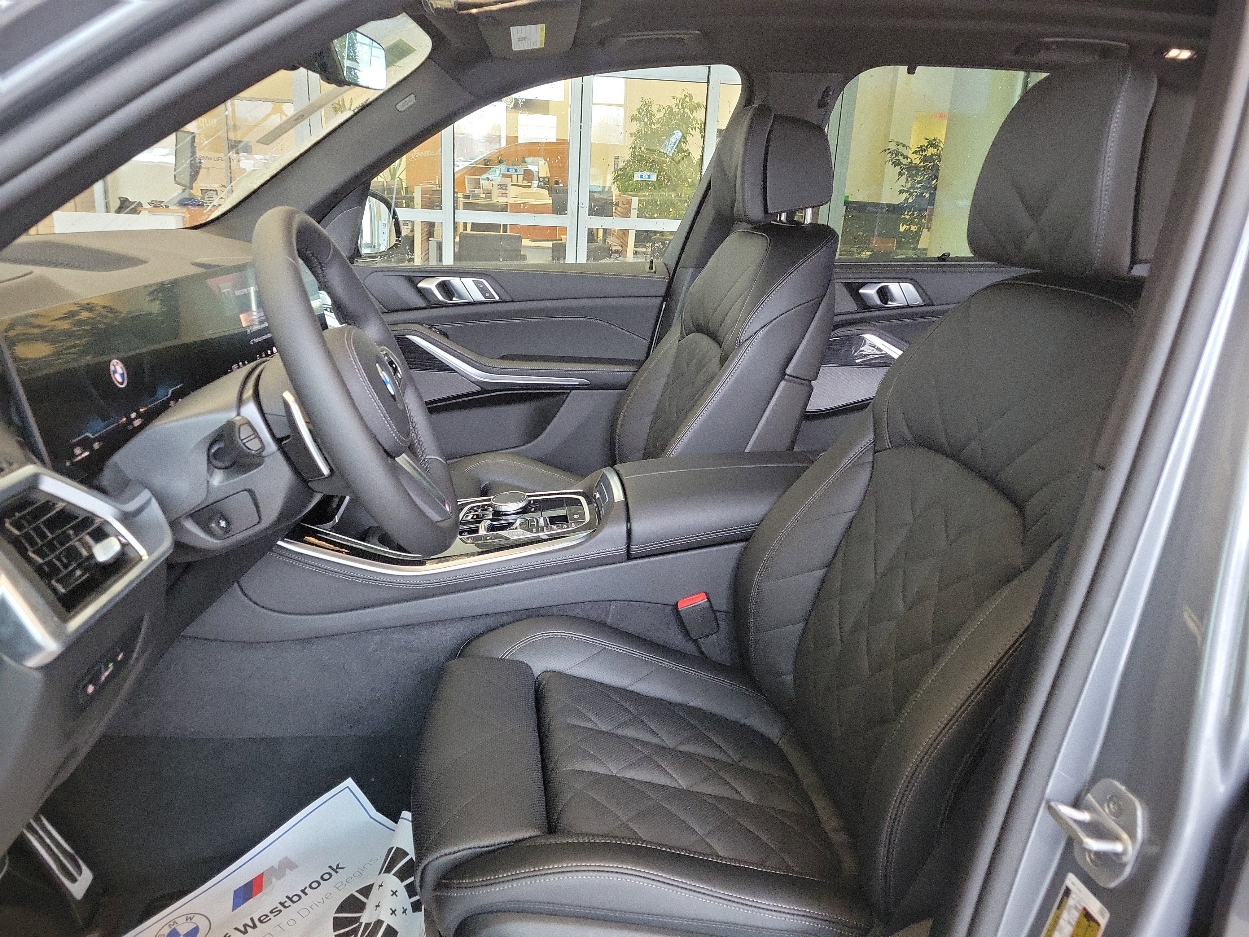 2026 BMW X5 — interior view