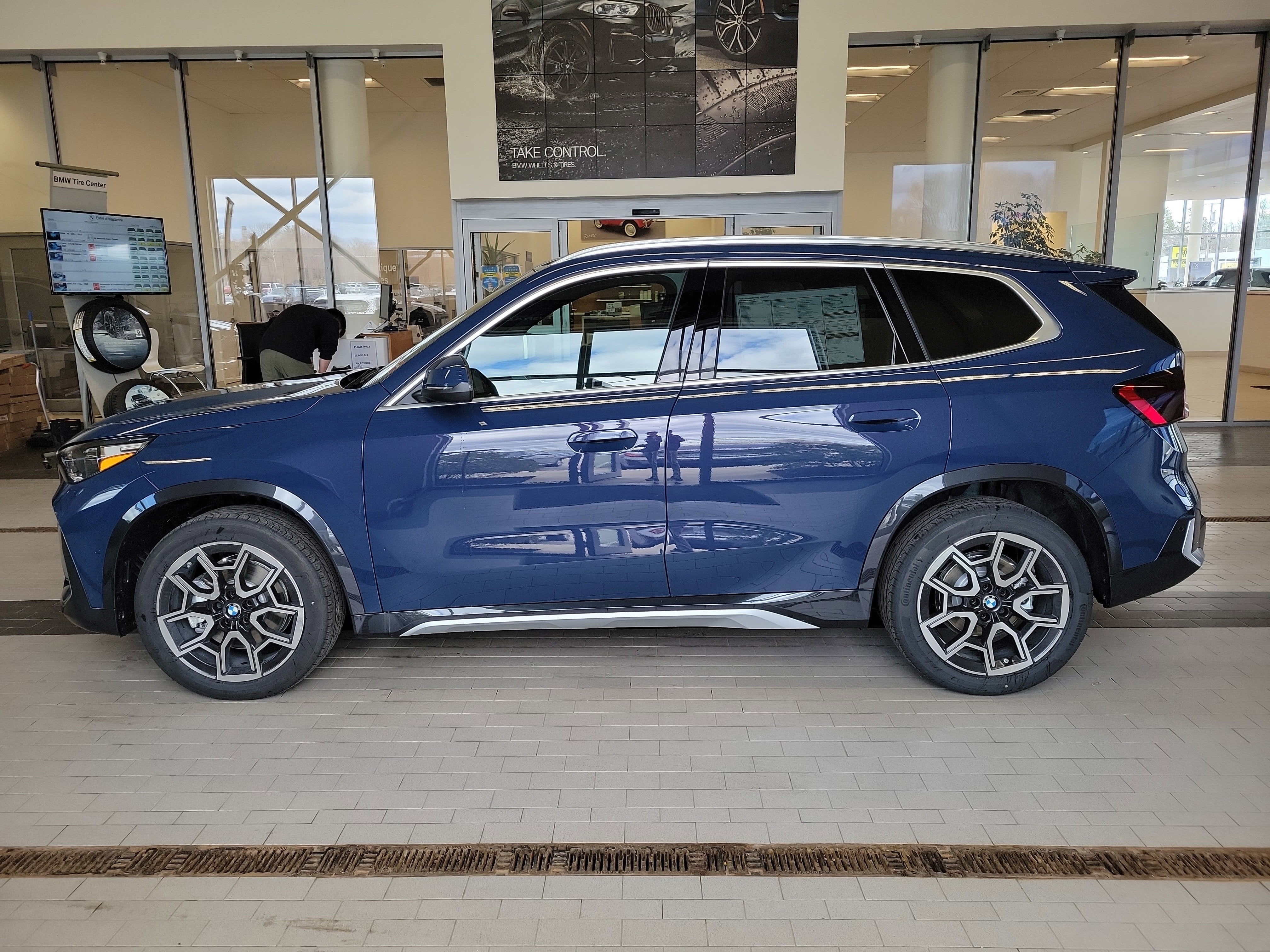 2026 BMW X1 — side profile view