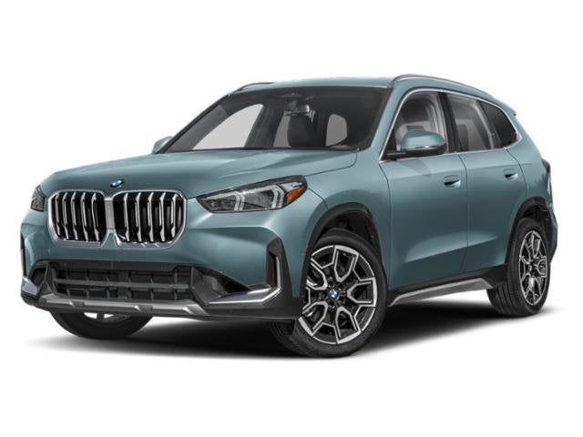 2026 BMW X1 xDrive28i in Cape York Green Metallic — front three-quarter view